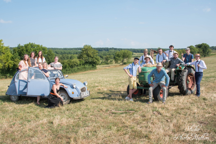 groupe en extérieur Digoin