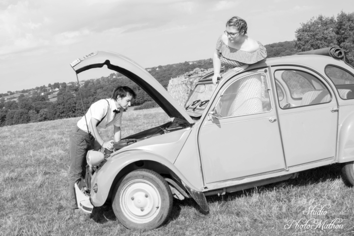 photographie 2cv Charolles