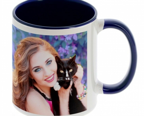 mug noir à personnalisé