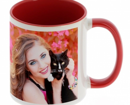 mug à personnalisé rouge