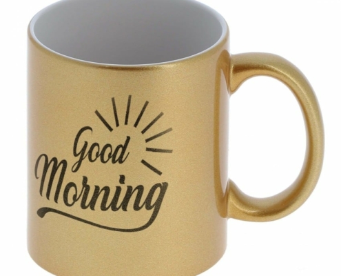 mug or à personnalisé