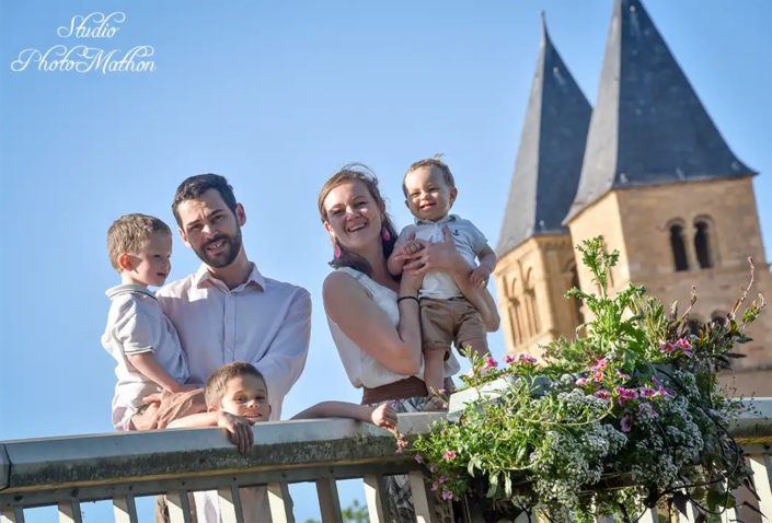 séance photo famille paray le monial